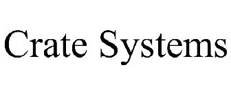 CRATE SYSTEMS