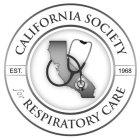 CALIFORNIA SOCIETY FOR RESPIRATORY CARE EST. 1968