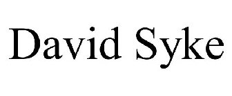 DAVID SYKE