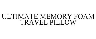 ULTIMATE MEMORY FOAM TRAVEL PILLOW