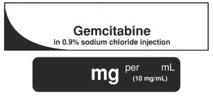 GEMCITABINE IN 0.9% SODIUM CHLORIDE INJECTION MG PER ML (10 MG/ML)