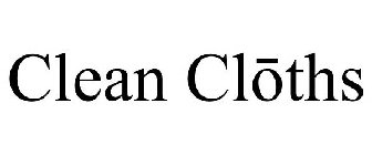 CLEAN CLOTHS