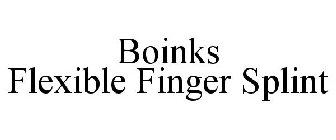 BOINKS FLEXIBLE FINGER SPLINTS