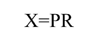 X=PR