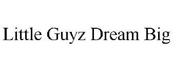 LITTLE GUYZ DREAM BIG