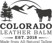 COLORADO LEATHER BALM EST. 2018 MADE FROM ALL-NATURAL TALLOWM ALL-NATURAL TALLOW