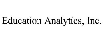 EDUCATION ANALYTICS, INC.