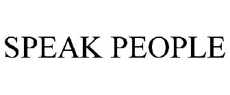 SPEAK PEOPLE