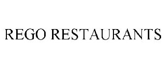 REGO RESTAURANTS