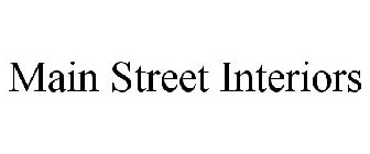 MAIN STREET INTERIORS