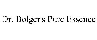 DR. BOLGER'S PURE ESSENCE