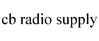 CB RADIO SUPPLY