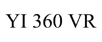 YI 360 VR