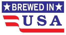 BREWED IN THE USA