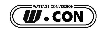 W.CON WATTAGE CONVERSION