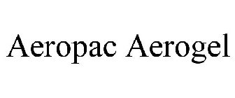 AEROPAC AEROGEL
