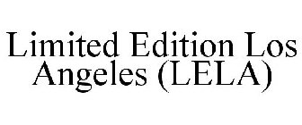 LIMITED EDITION LOS ANGELES (LELA)