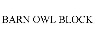 BARN OWL BLOCK