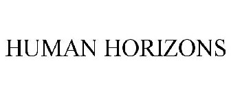 HUMAN HORIZONS