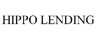 HIPPO LENDING
