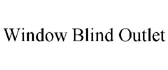 WINDOW BLIND OUTLET