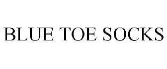 BLUE TOE SOCKS