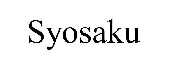 SYOSAKU