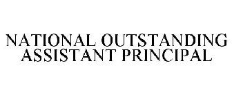 NATIONAL OUTSTANDING ASSISTANT PRINCIPAL