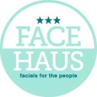 FACE HAUS FACIALS FOR THE PEOPLE