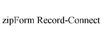 ZIPFORM RECORD-CONNECT