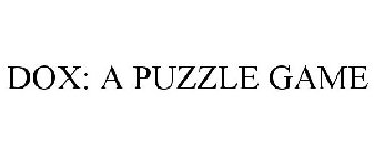 DOX: A PUZZLE GAME