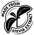 MADE FROM STEVIA EXTRACT