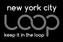 NEW YORK CITY LOOP KEEP IT IN THE LOOP