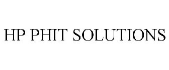 HP PHIT SOLUTIONS