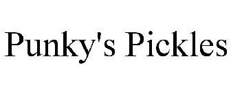 PUNKY'S PICKLES