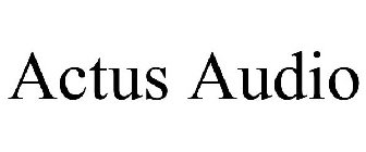 ACTUS AUDIO