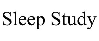 SLEEP STUDY