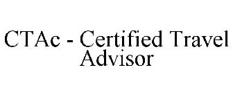 CTAC - CERTIFIED TRAVEL ADVISOR