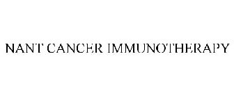 NANT CANCER IMMUNOTHERAPY