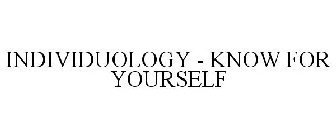 INDIVIDUOLOGY - KNOW FOR YOURSELF