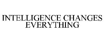 INTELLIGENCE CHANGES EVERYTHING