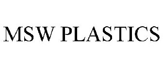 MSW PLASTICS