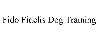 FIDO FIDELIS DOG TRAINING