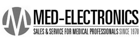 MED-ELECTRONICS SALES & SERVICE FOR MEDICAL PROFESSIONALS SINCE 1978