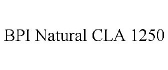 BPI NATURAL CLA 1250
