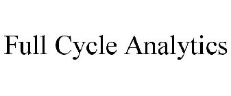FULL CYCLE ANALYTICS