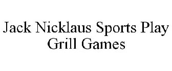 JACK NICKLAUS SPORTS PLAY GRILL GAMES