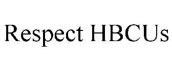 RESPECT HBCUS