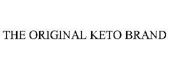 THE ORIGINAL KETO BRAND