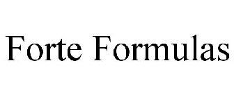 FORTE FORMULAS